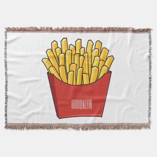 Couverture Illustration de frites (Devant)