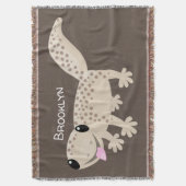 Couverture Illustration de gecko tan tan mignon (devant Vertical)