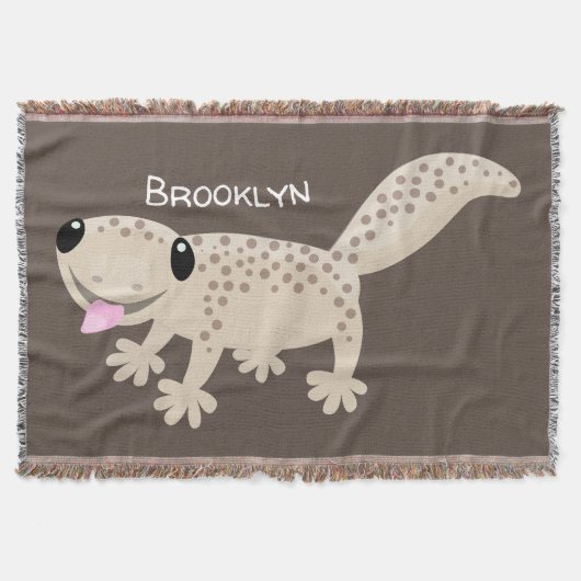Couverture Illustration de gecko tan tan mignon (Devant)