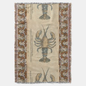 Couverture Illustration de homard, fruits de mer du Maine (devant Vertical)