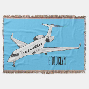 Couverture Illustration de jet privé
