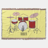 Couverture Illustration de kit de batterie (Devant)