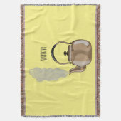 Couverture Illustration de la bouilloire à thé ou à thé (devant Vertical)