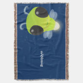 Couverture Illustration de la luciole vert mou (devant Vertical)