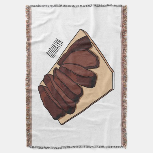 Couverture Illustration de la poitrine de boeuf (devant Vertical)