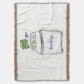 Couverture Illustration de lave-linge mignonne (devant Vertical)