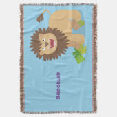Couverture Illustration de l'effervescence de lions heureux (devant Vertical)