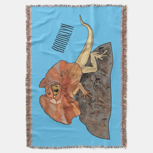 Couverture Illustration de lézard à col frisé (devant Vertical)