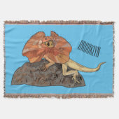 Couverture Illustration de lézard à col frisé (Devant)