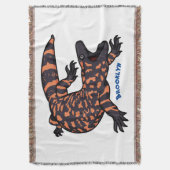 Couverture Illustration de lézard géant affamé (devant Vertical)