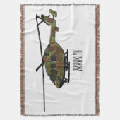 Couverture Illustration de l'hélicoptère de l'armée (devant Vertical)