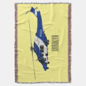 Couverture Illustration de l'hélicoptère de police (devant Vertical)