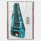 Couverture Illustration de locomotive électrique (devant Vertical)