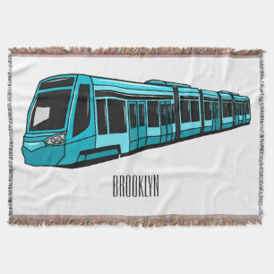 Couverture Illustration de locomotive électrique