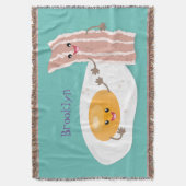 Couverture Illustration de l'oeuf de Cute kawaii et du bacon (devant Vertical)