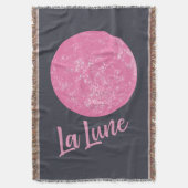 Couverture Illustration de lune rose mignonne Français La Lun (devant Vertical)