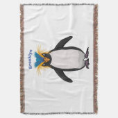 Couverture Illustration de mignon macaroni pingouin (devant Vertical)