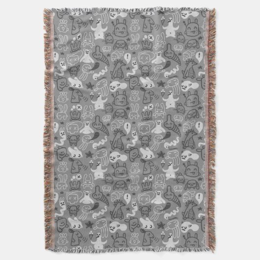 Couverture illustration de motif de griffonnages (devant Vertical)