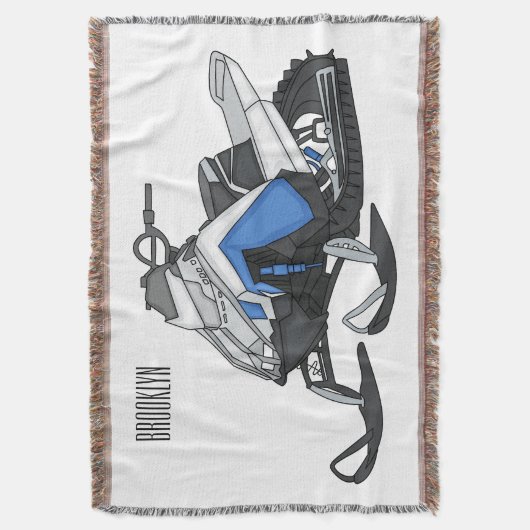 Couverture Illustration de motoneige (devant Vertical)