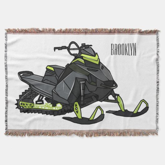 Couverture Illustration de motoneige (Devant)