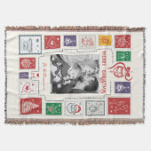 Couverture Illustration de Noël par timbre rétro (Devant)