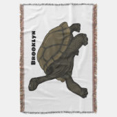 Couverture Illustration de tortue terrestre des Galapagos (devant Vertical)