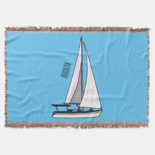 Couverture Illustration de voilier (Devant)