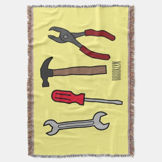 Couverture Illustration des outils de menuiserie (devant Vertical)