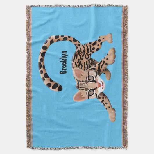 Couverture Illustration d'ocelot mignon (devant Vertical)