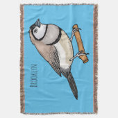 Couverture Illustration d'oiseau à deux barreaux (devant Vertical)