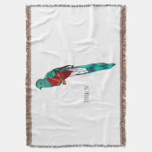 Couverture Illustration d'oiseau de quetzal resplendissant (devant Vertical)