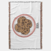 Couverture Illustration du cookie de puce à chocolat (devant Vertical)