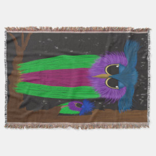 Couverture Illustration du hibou grippé prismatique