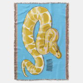 Couverture Illustration du serpent python birman (devant Vertical)