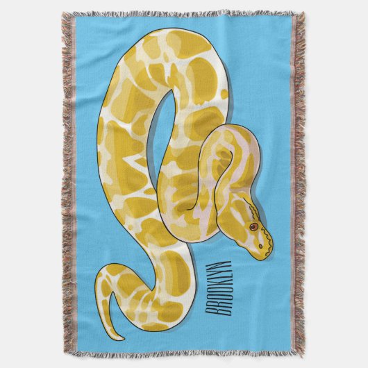 Couverture Illustration du serpent python birman (devant Vertical)