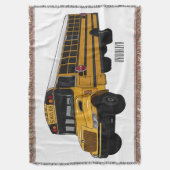 Couverture Illustration d'un autobus scolaire (devant Vertical)