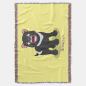 Couverture Illustration d'un diable de Tasmanie affamé (devant Vertical)