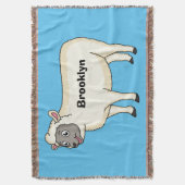 Couverture Illustration d'un mouton joyeux (devant Vertical)