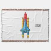 Couverture Illustration d'un vaisseau de fusées (Devant)