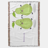 Couverture Illustration d'une paire de poires mignonne (devant Vertical)