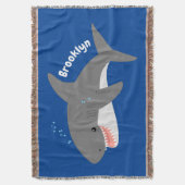 Couverture Illustration joyeuse du grand requin blanc (devant Vertical)