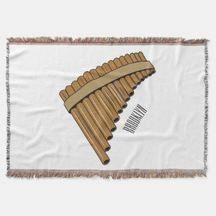 Couverture Illustration Pan flûte / panpipes