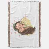 Couverture Illustration romantique d'un couple lancer la couv (devant Vertical)