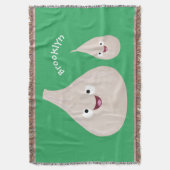 Couverture Illustration végétale de caricature à l'ail mignon (devant Vertical)