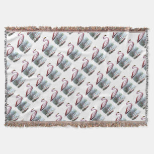 Couverture Illustration Vintage du Flamant rose Puna