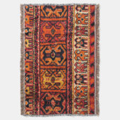 Couverture Image d'un tapis vintage. Texture impressionnante (devant Vertical)