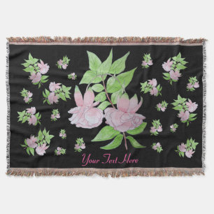 Couverture image florale des groupes de fleurs assez roses