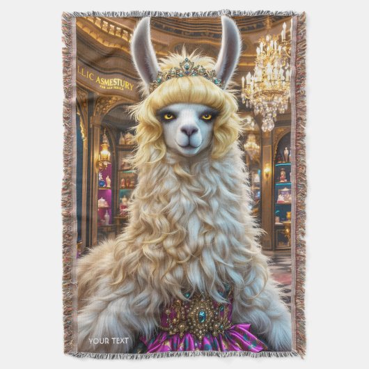 Couverture Imaginaire Cute Drama Llama Queen (devant Vertical)