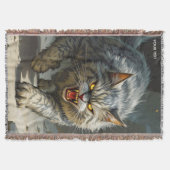 Couverture Imaginaire Cute Rocks Angry Cat (Devant)