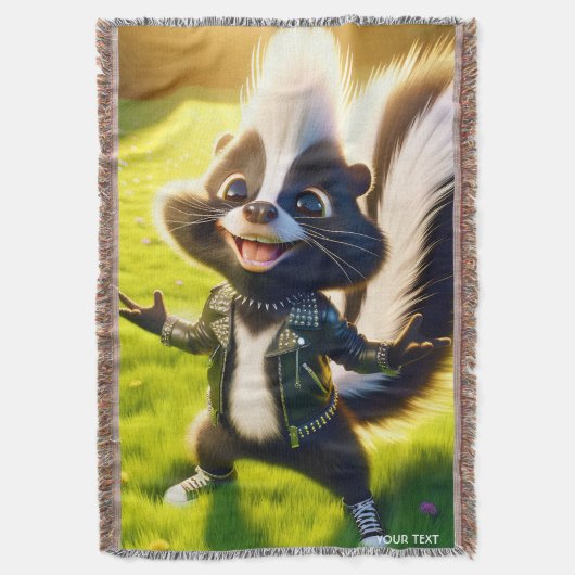 Couverture Imaginaire Cute Skunk Punk Style (devant Vertical)